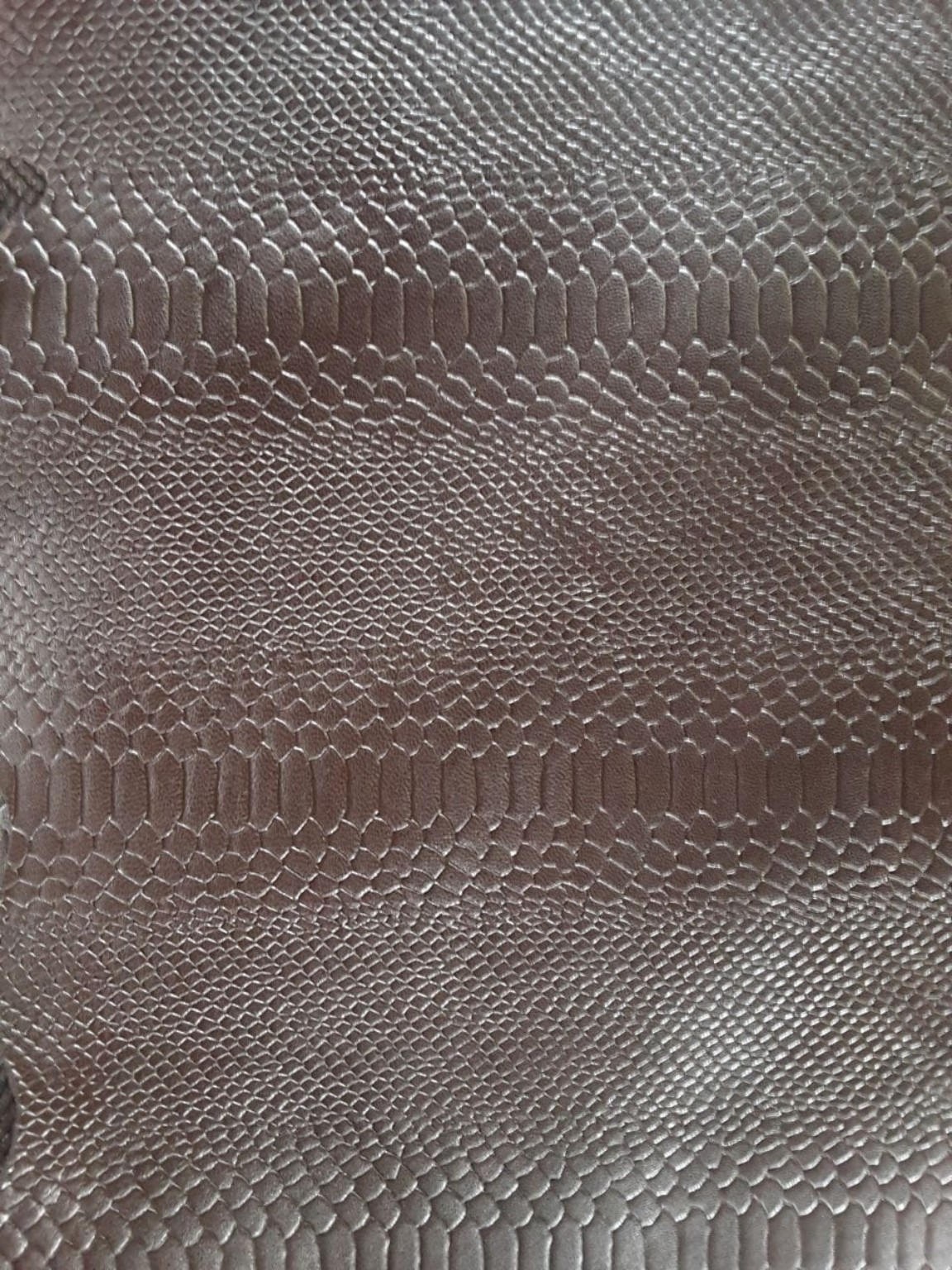 Python Emboss natural leather sample by Dalir Leather