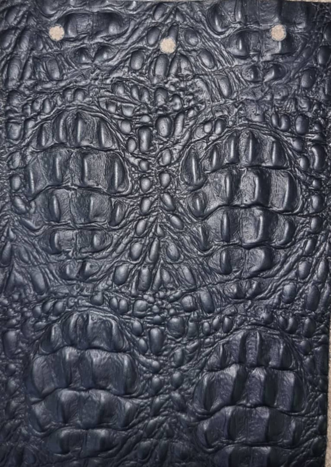 Turtle-Shell Emboss natural leather sample by Dalir Leather
